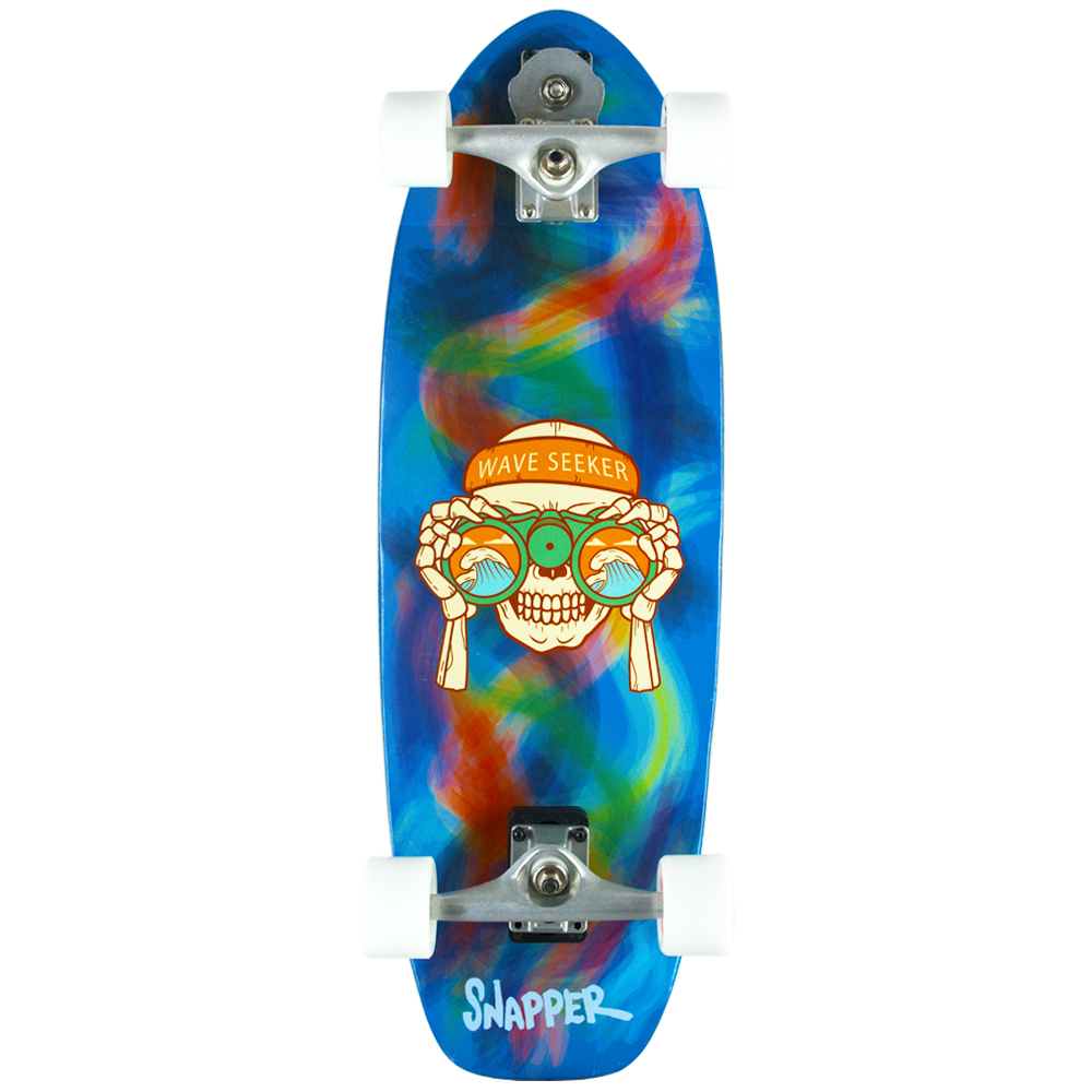 S7 / גלגלים לבנים : Pro / 32 Wave Seeker Blue